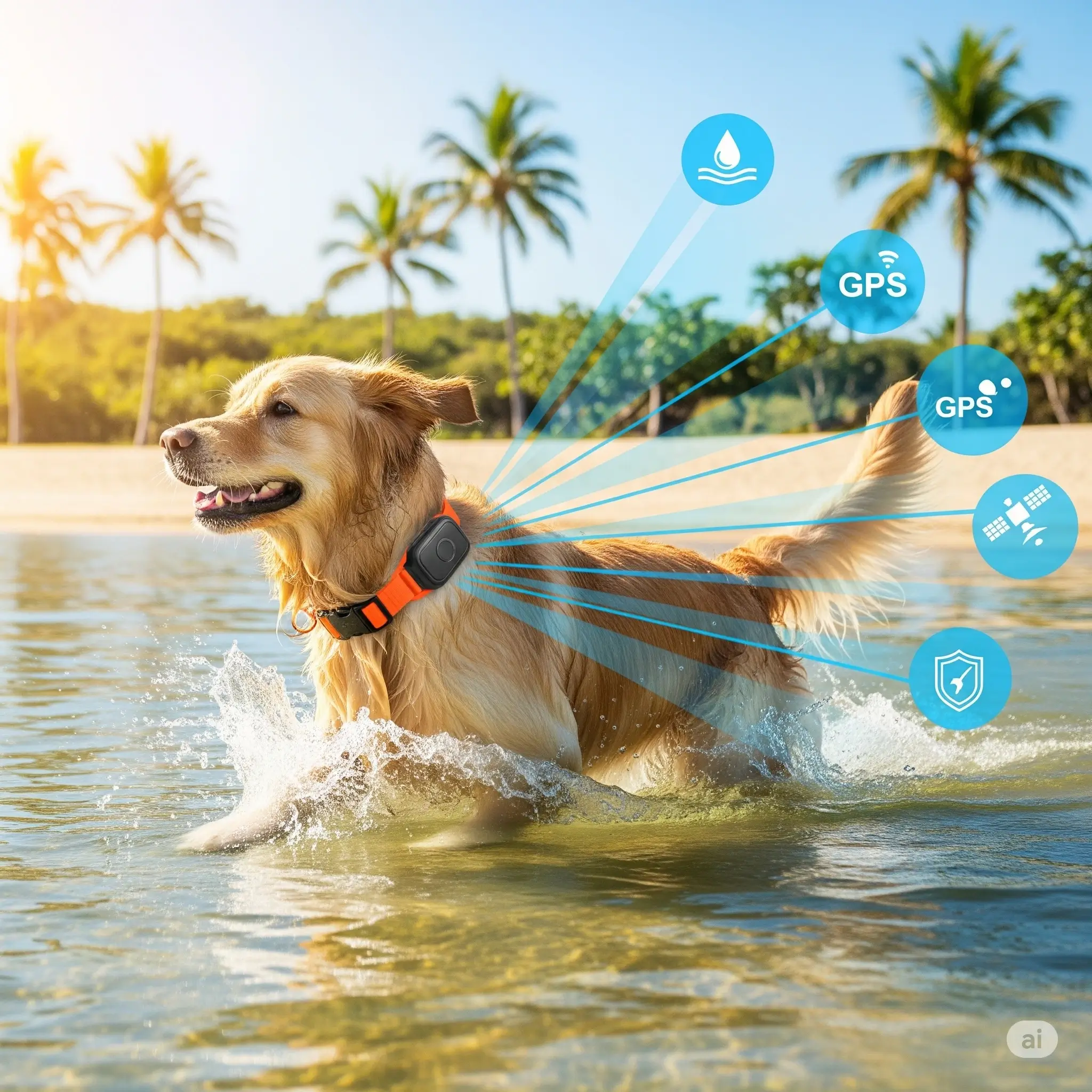 Waterproof GPS Trackers for Dogs