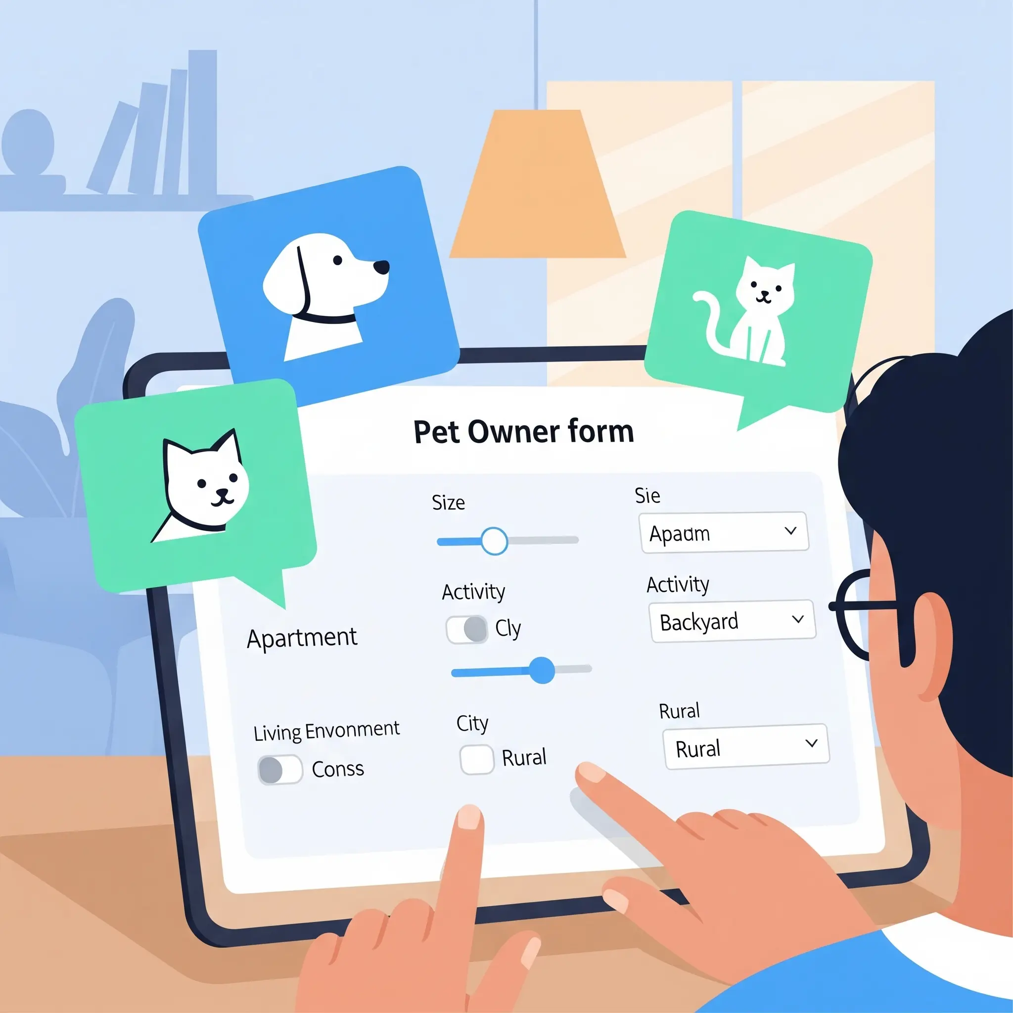 Pet information form