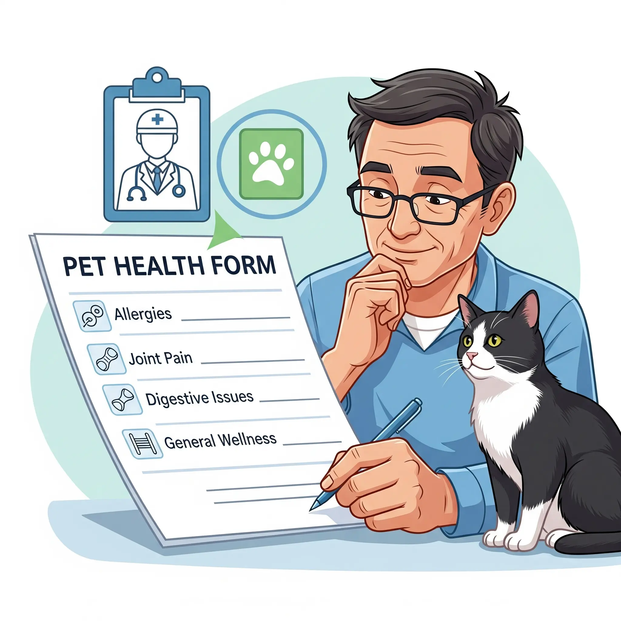 Health concerns form